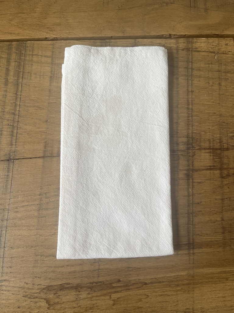 [Serviette en coton Ivoire] Victor